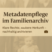 Metadatenpflege