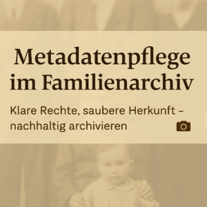 Metadatenpflege